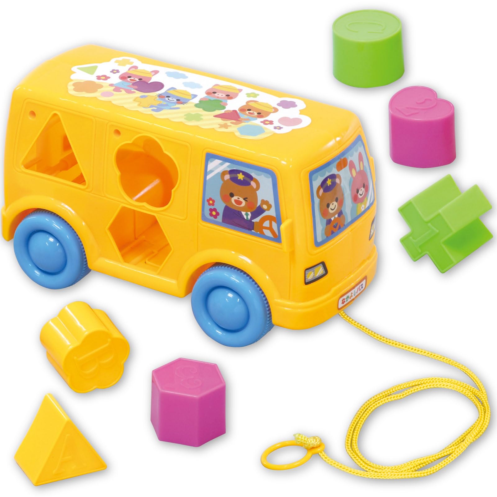 Amazon.co.jp: アーテック なかよしバスブロック 7179 / 知育玩具